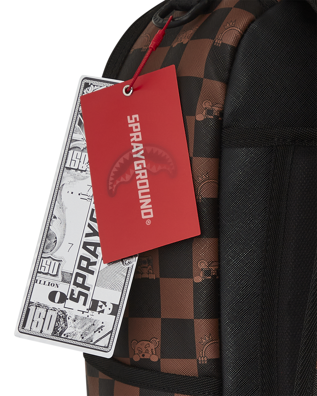 Peeking Character Check Backpack