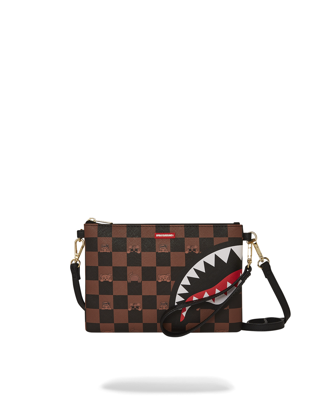 Peeking Character Check Pouchette