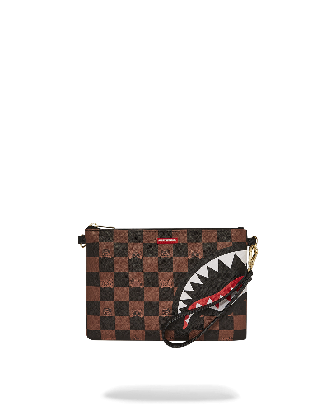 Peeking Character Check Pouchette