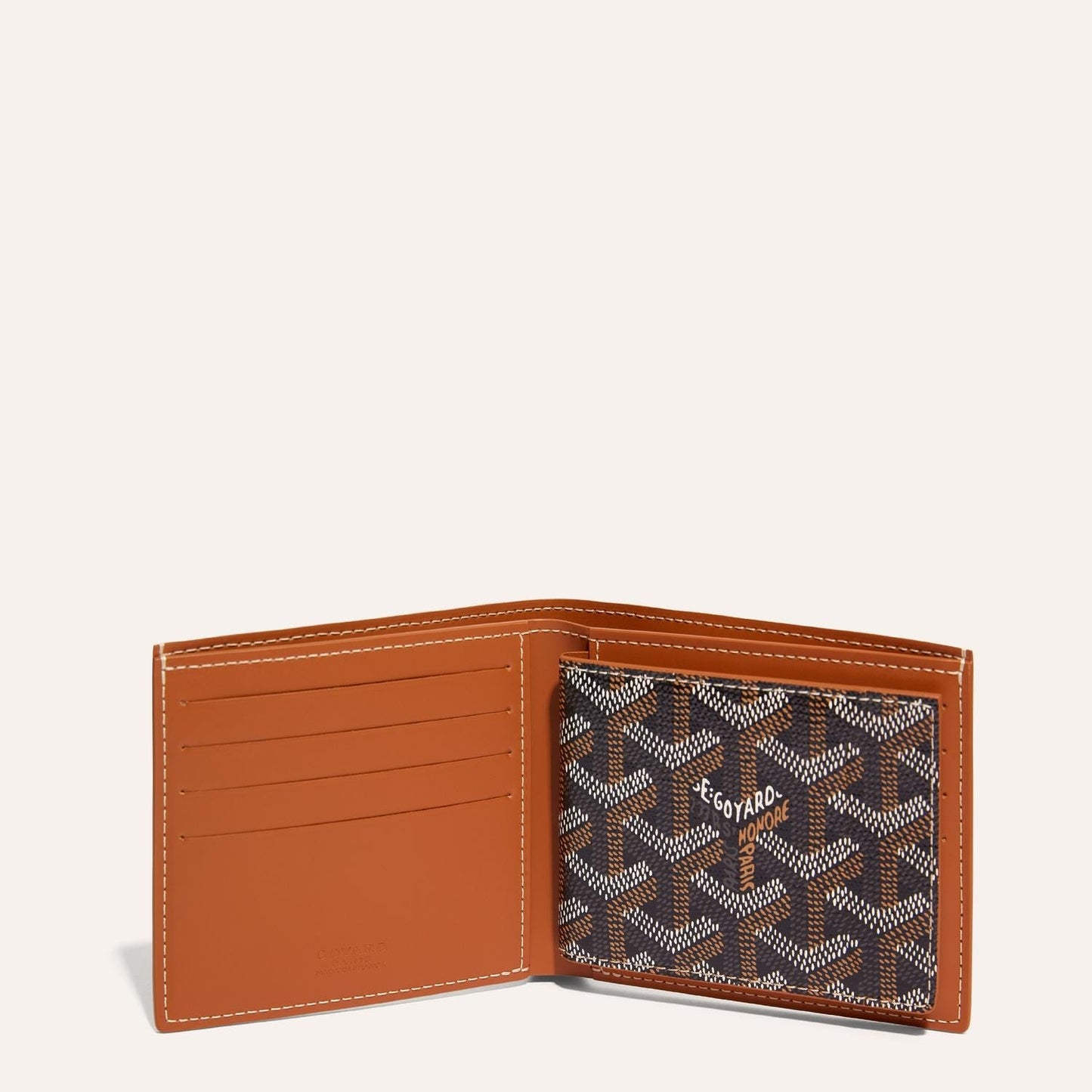 Insert Victoire Card Wallet "Black & Tan"