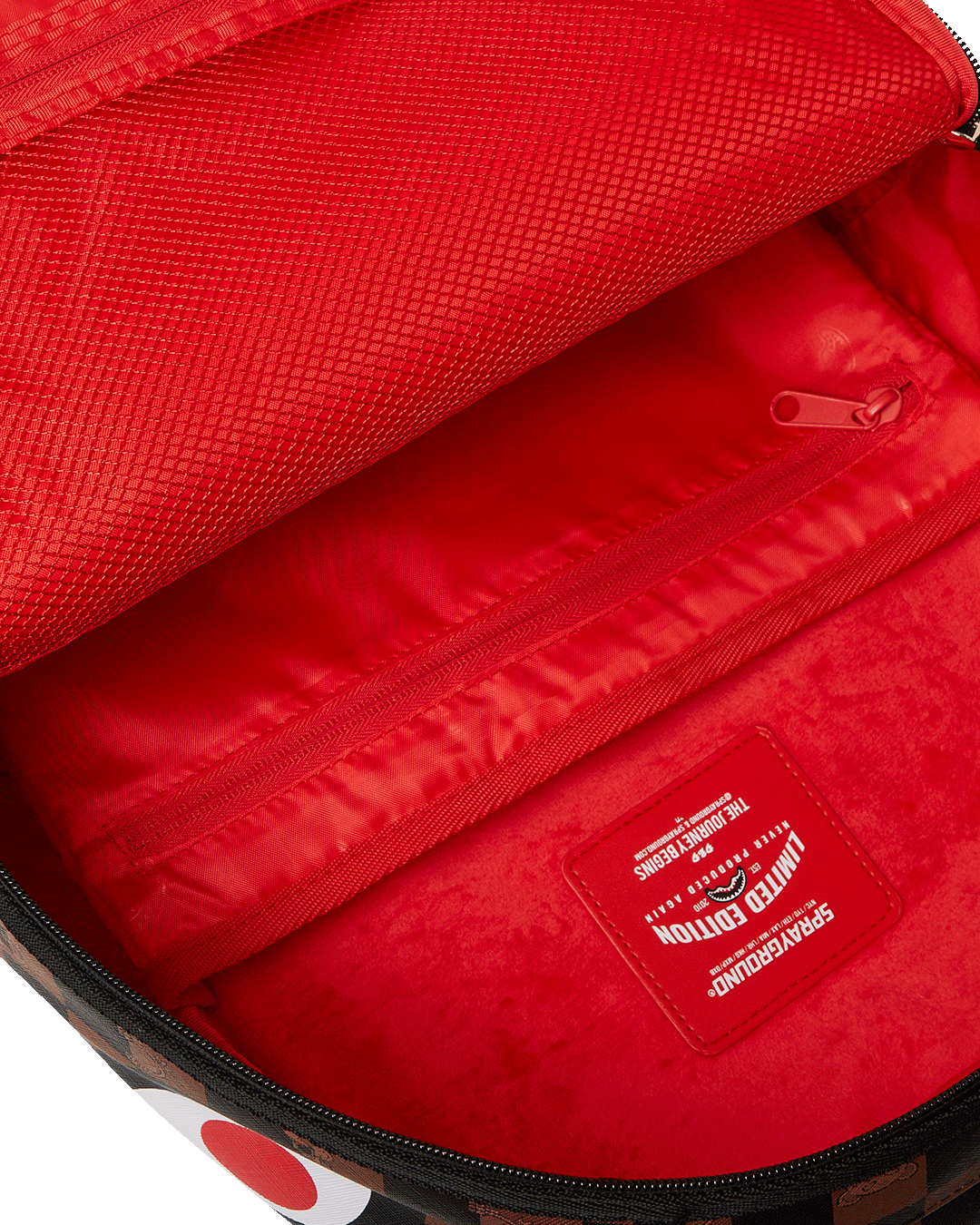 Peeking Character Check Backpack