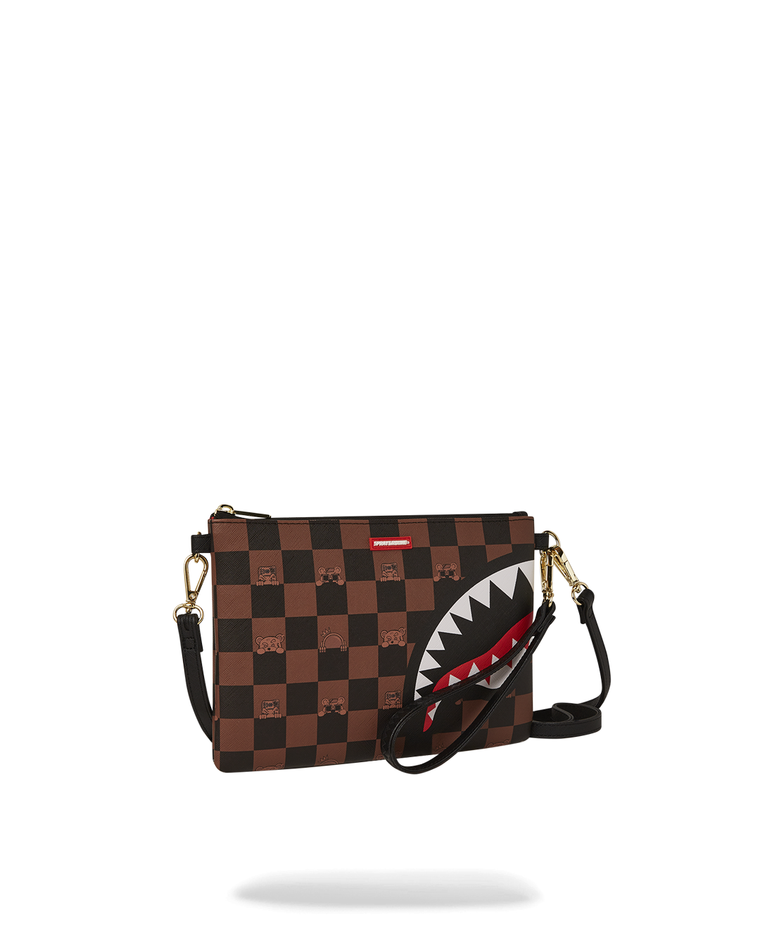 Peeking Character Check Pouchette