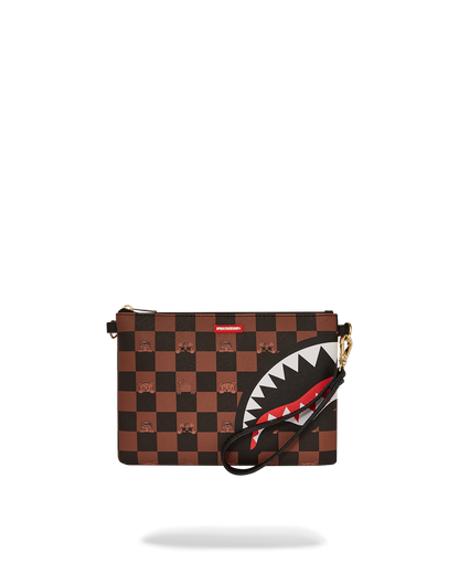 Peeking Character Check Pouchette