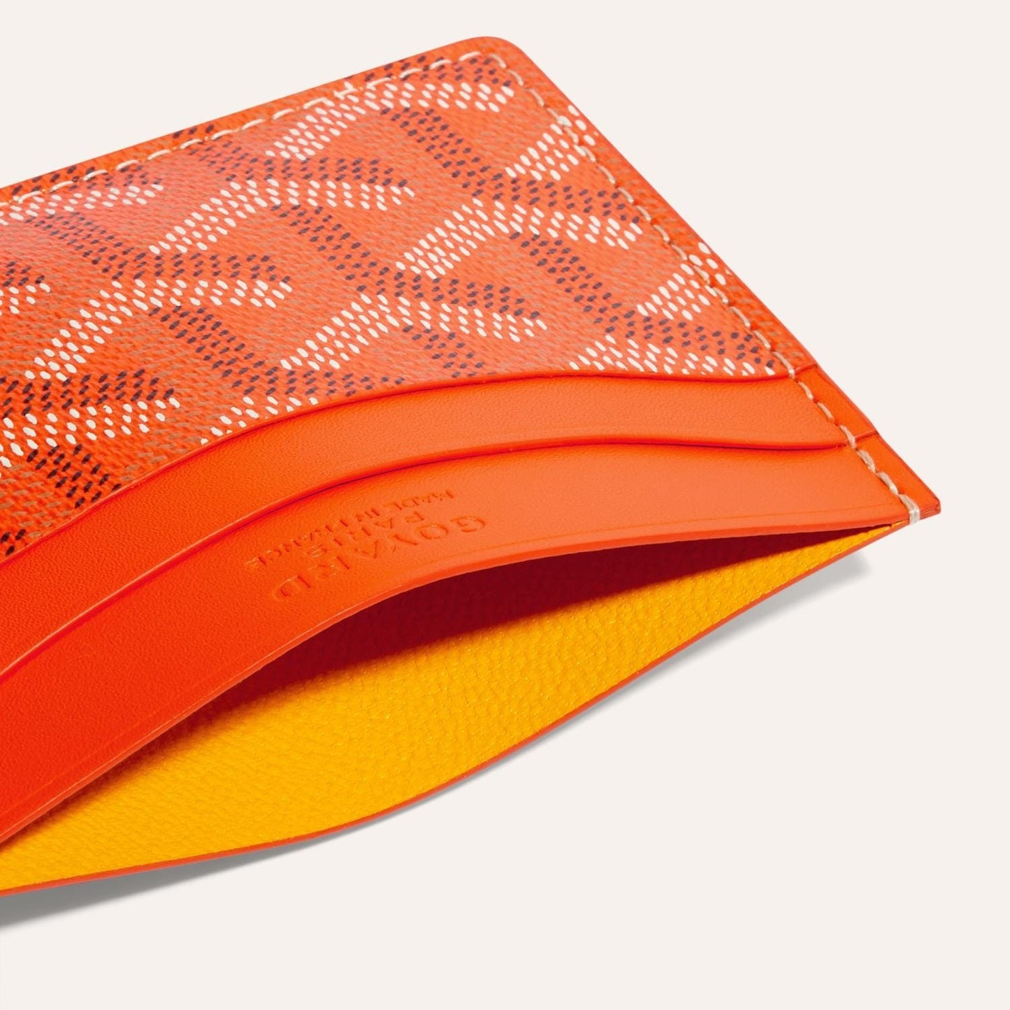 Saint-Sulpice Card Wallet "Orange"