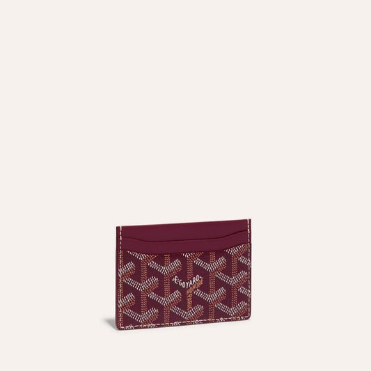 Saint-Sulpice Card Wallet "Burgundy"