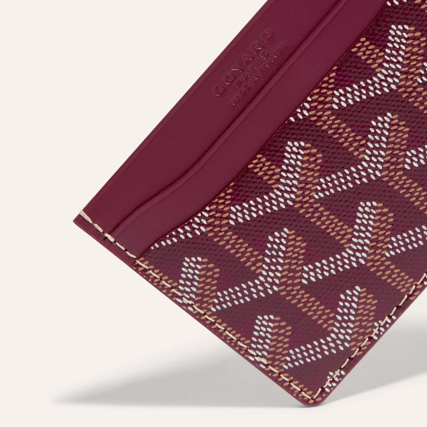 Saint-Sulpice Card Wallet "Burgundy"